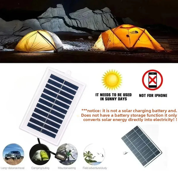 Cargador Solar Portátil para Aventuras
