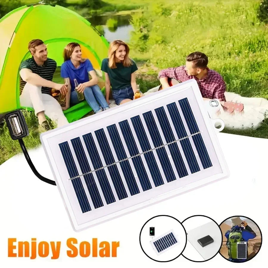 Cargador Solar Portátil para Aventuras