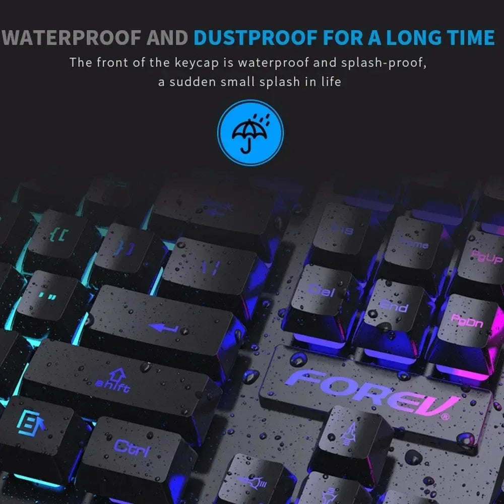Teclado Mecánico Gamer Luminiscente