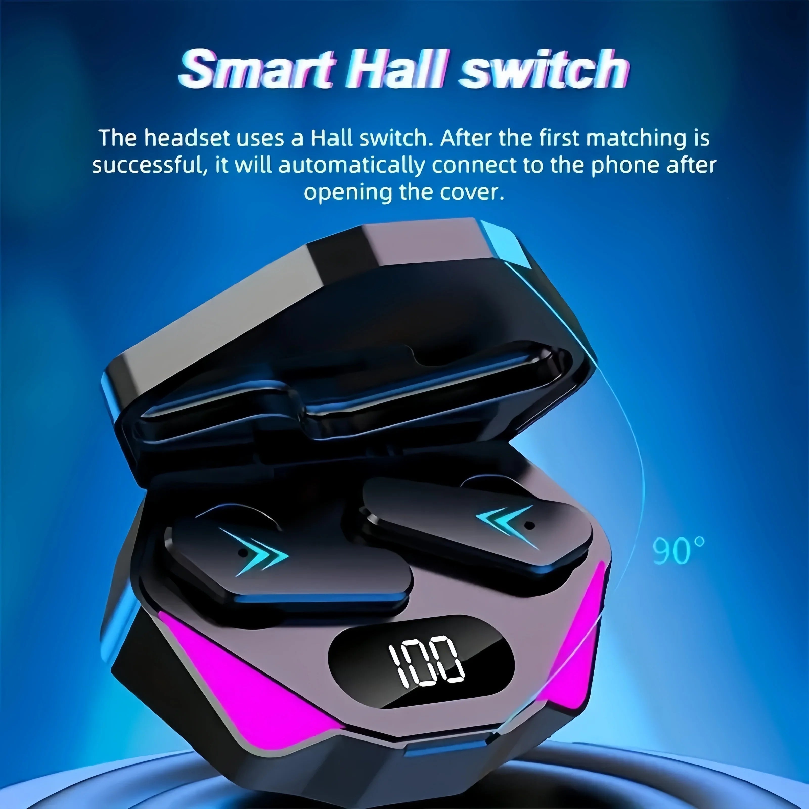 Auriculares Bluetooth Gamer Inalámbricos